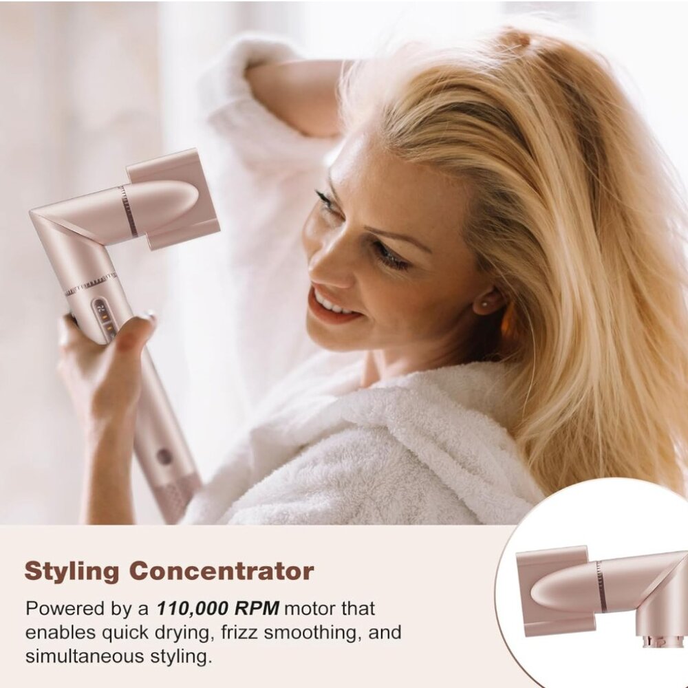 7 MAGIC || 7-in-1 Hair Styling Tools Dryer Brush Air Wrap attachments case - NEW - Picture 3 of 9